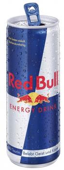 Red Bull Energy Drink 355ml mit Taurin (DPG Einwegpfand/Pfanddose) im 24er Tray